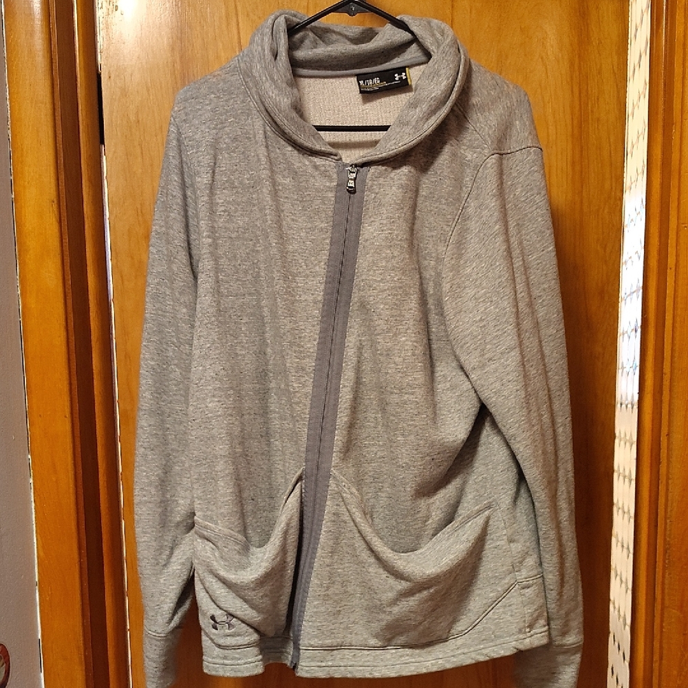 Under Armour Gray Zip-Up Jacket